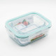 Glass Rectangular Tupperware 700 ml